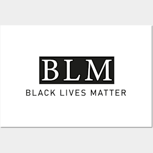 BLM: black lives matter Posters and Art